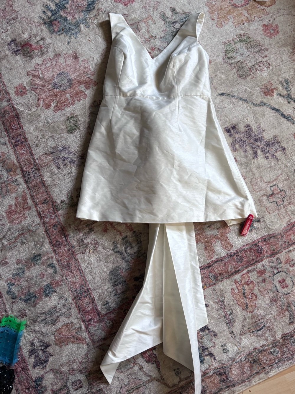 NWT Sachin + Babi “Rosie” Plus Size Ivory Mini Dress Size 14